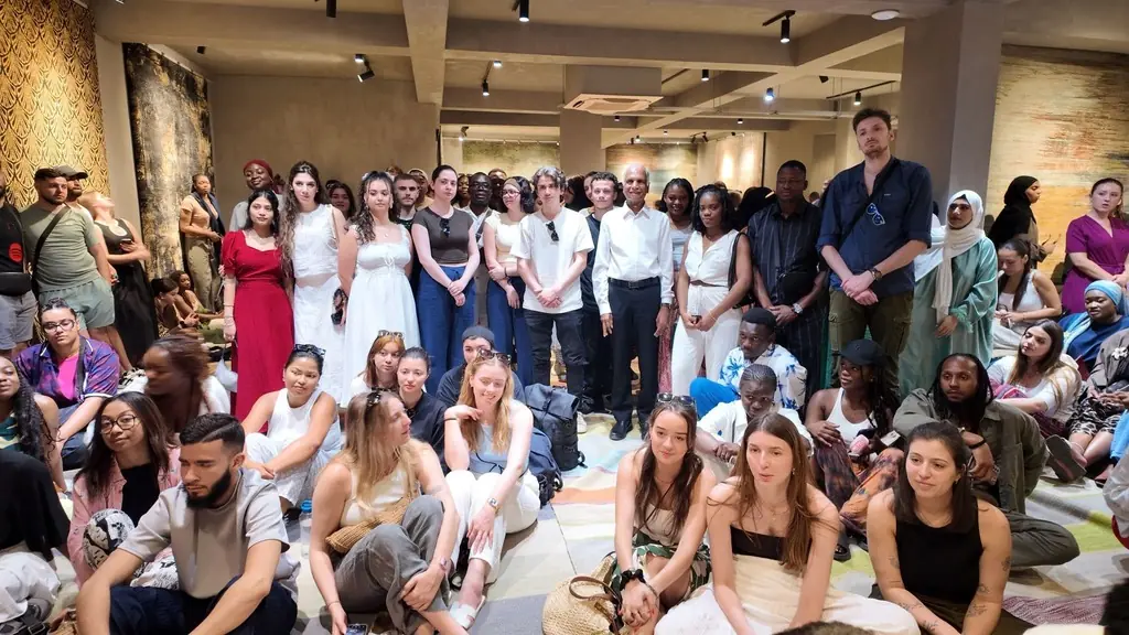 Groupe d'étudiants en Learning Expedition